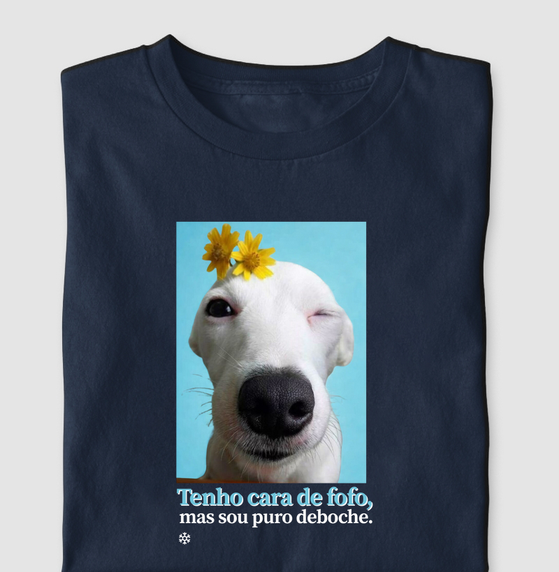 Camiseta Tenho Cara de Fofo