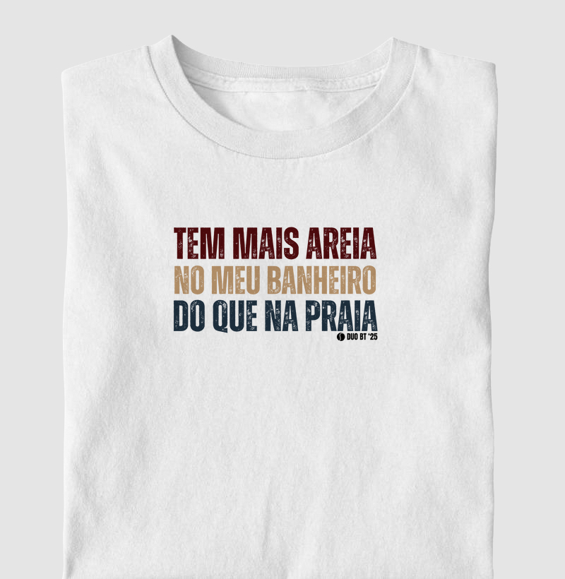 Tem Mais Areia No Meu Banheiro Do Que Na Praia
