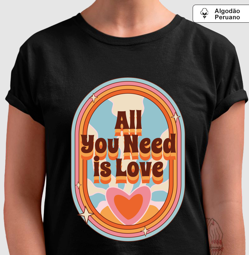 All you need is love - Retrô 70's