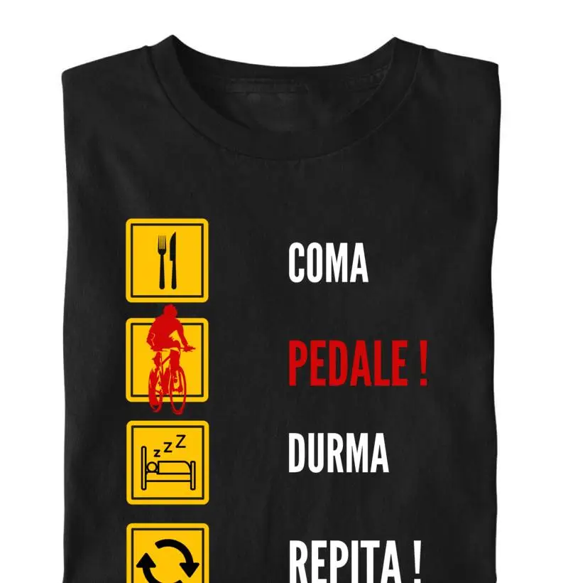 Coma, durma, PEDALE, repita