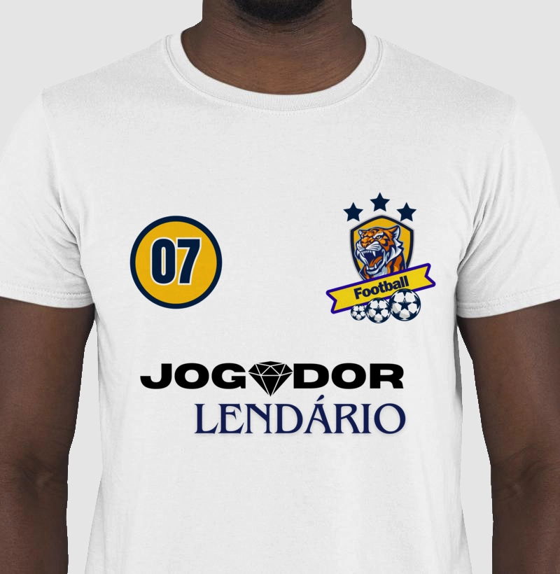 camiseta jogador lendário 07