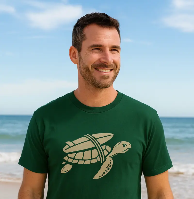 Tartaruga no surf