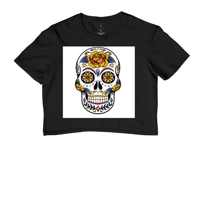 Camisetas com estampas inspiradas em caveiras