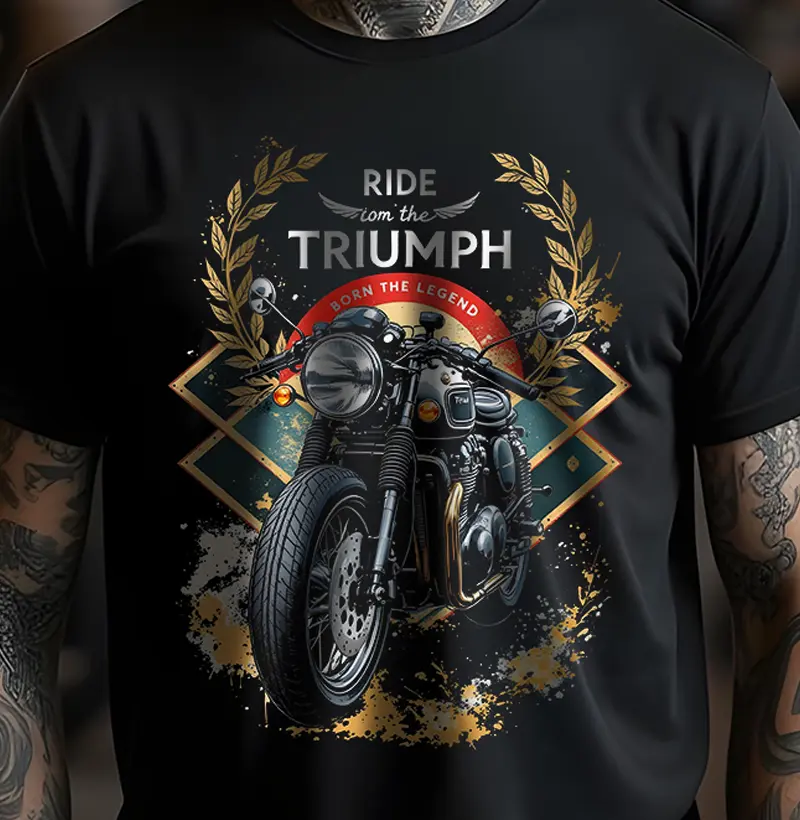 Ride on the Triumph