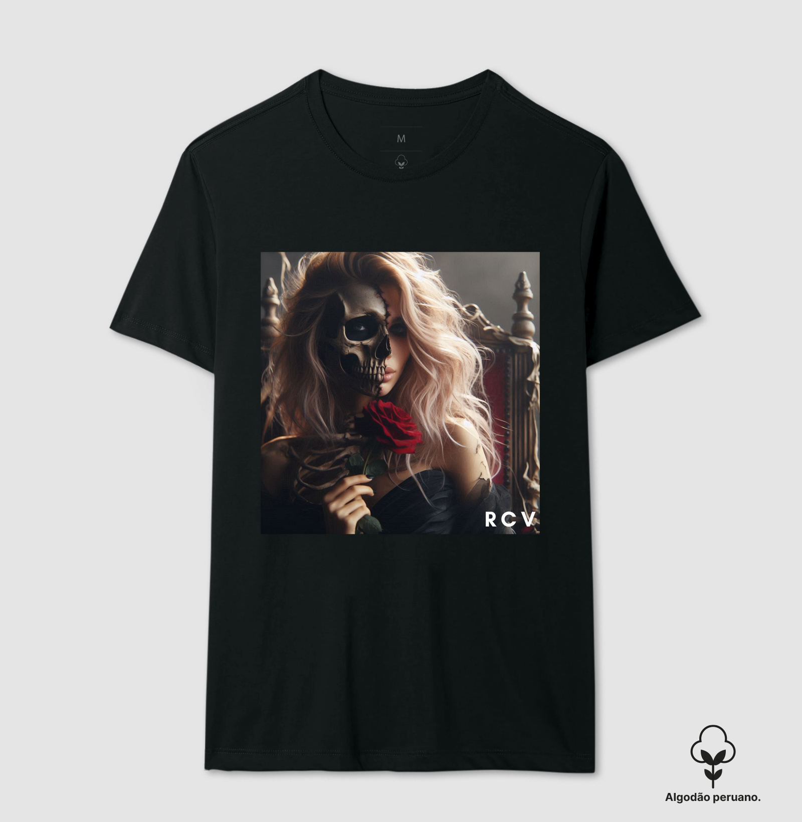 Camiseta RCV Metade luz, metade mistério.