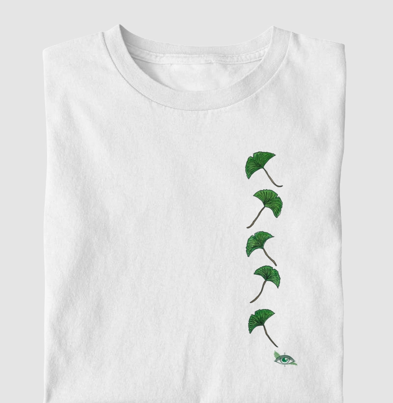 Camiseta Ginko Aquarela