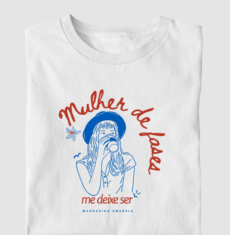 Camiseta Infantil - Mulher de Fases