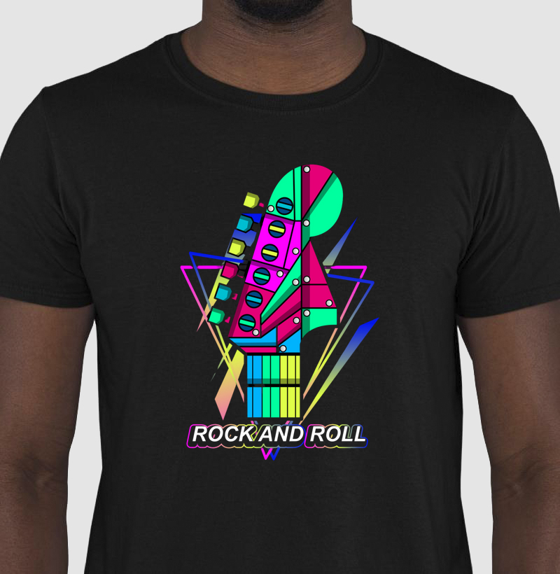 Guitarra Colorida RVM VSC