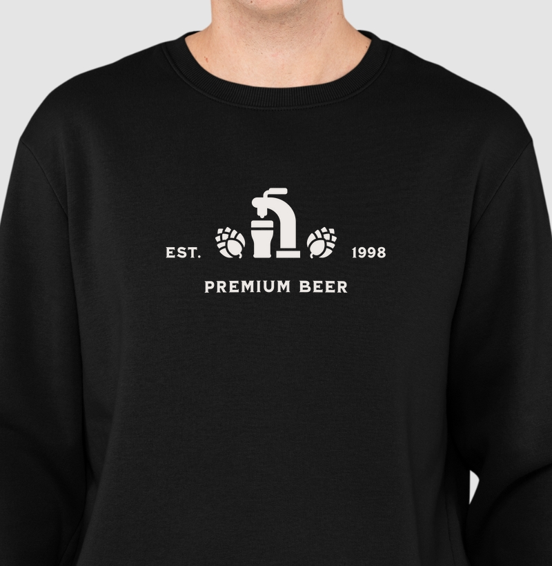 Premium Beer: Moletom Slim - Qualidade e Estilo