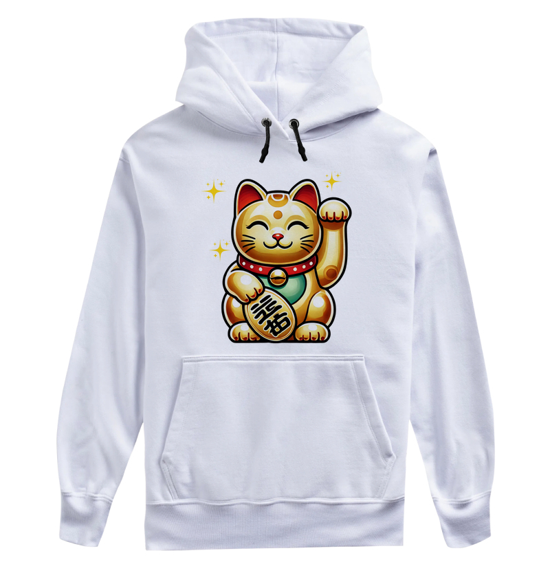 Gato da Sorte com Estrelas