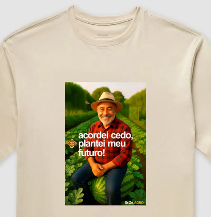 Acordei cedo, plantei meu futuro!