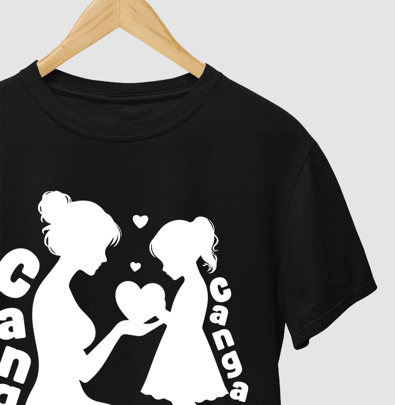 Canga, mãe e filha