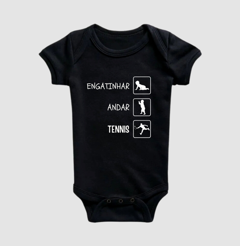 ENGATINHAR. ANDAR. TENNIS