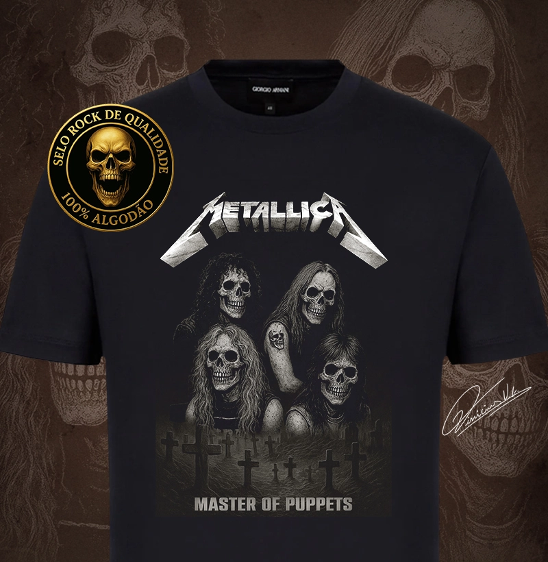 Metallica - Skull Band 1986