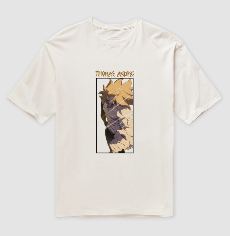 camiseta oversized thomas andre