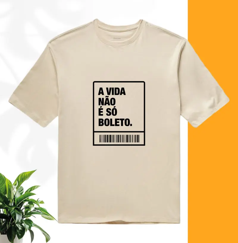 A vida não é só boleto