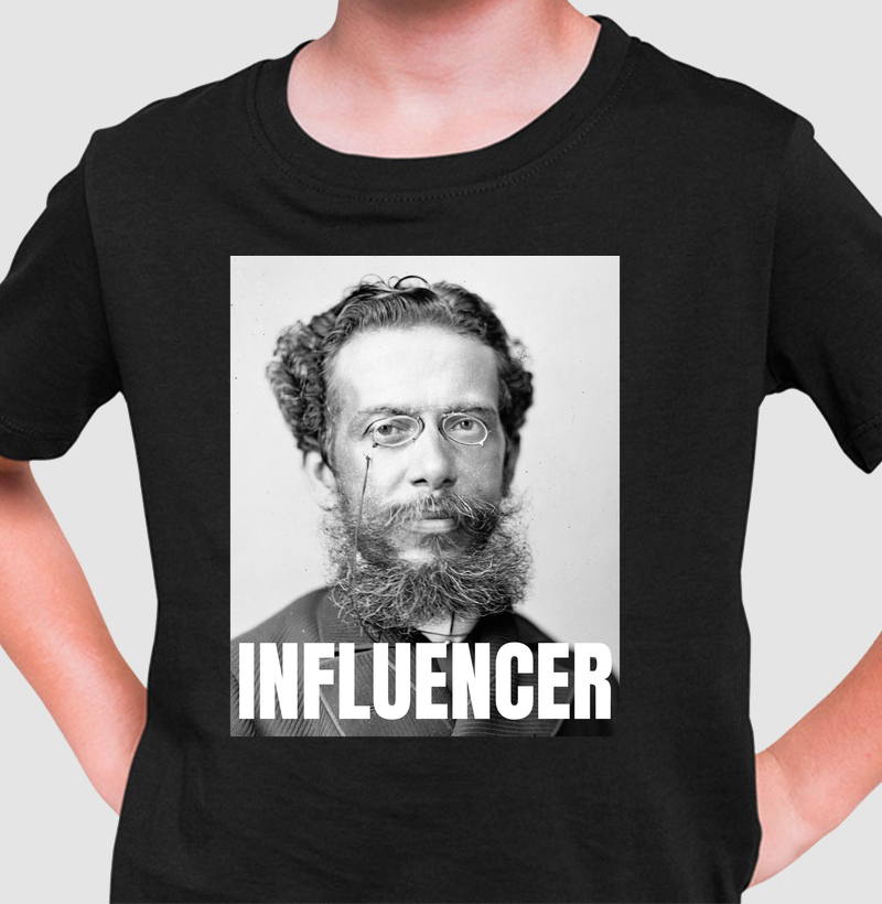 Camiseta - Influencer Machado de Assis