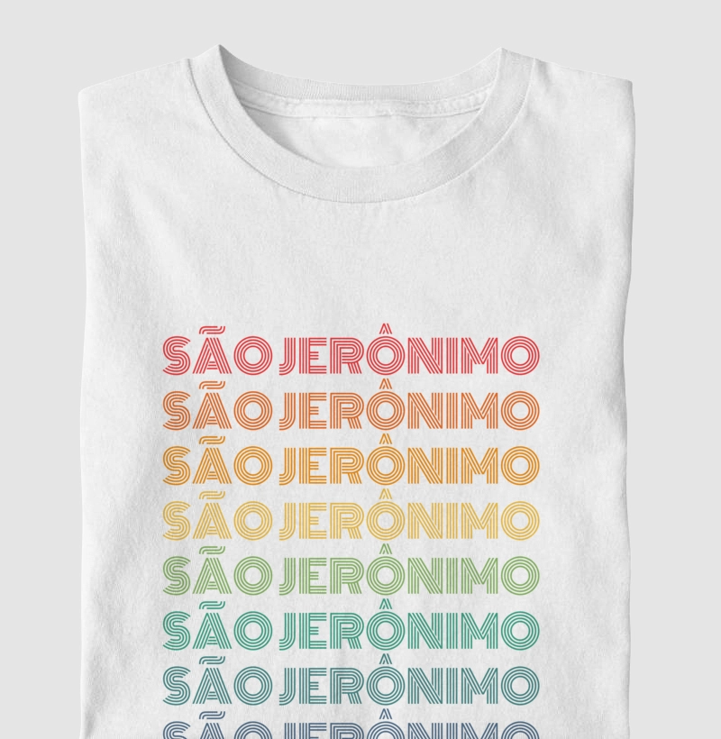 São Jerônimo Letreiro Retrô