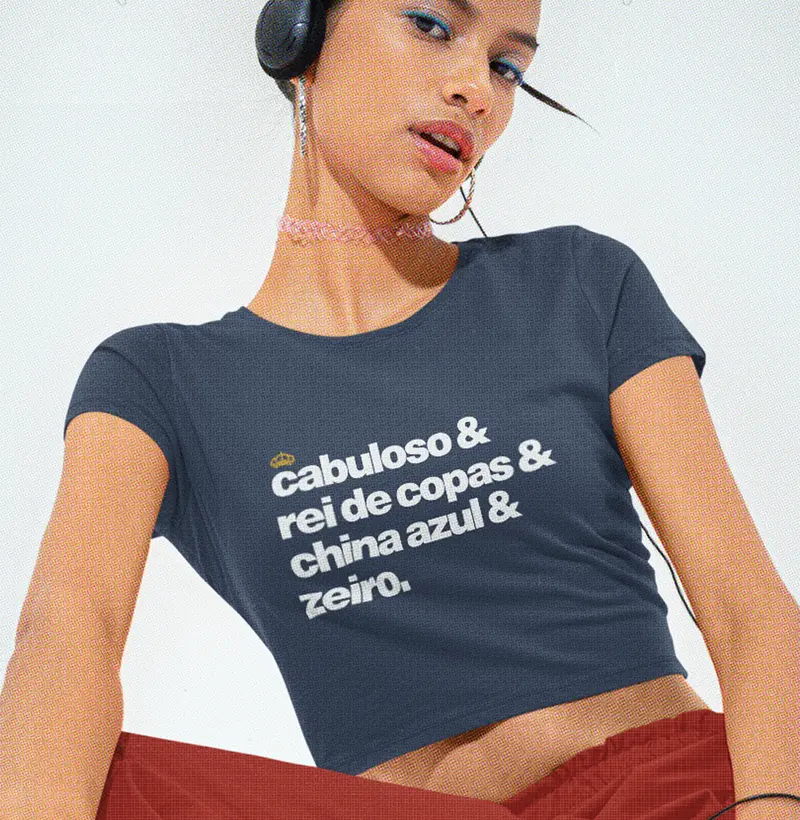 O cropped que define a cruzeirense! 