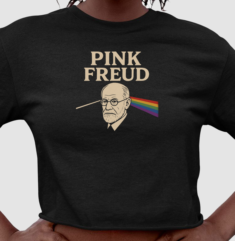 🖤 Camiseta Pink Freud