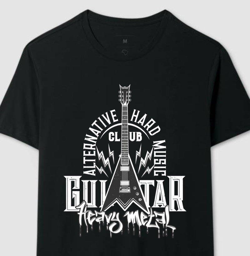 Heavy metal guitar