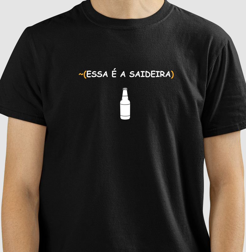 Negação Essa é a saideira