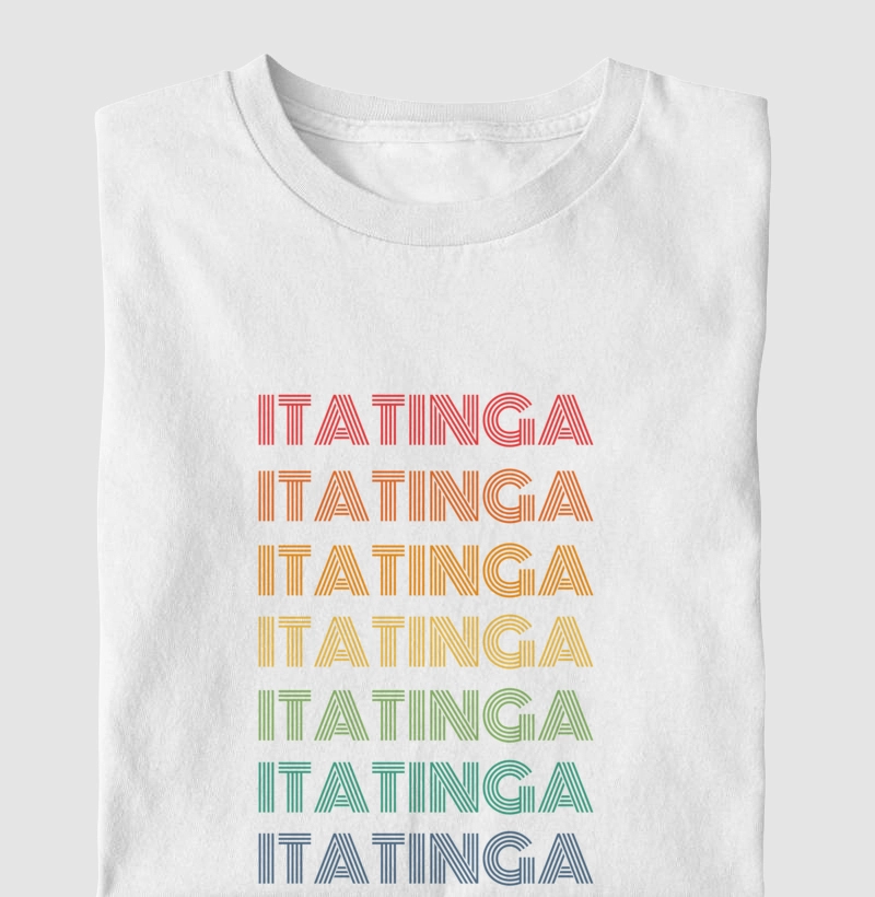 Itatinga Letreiro Retrô