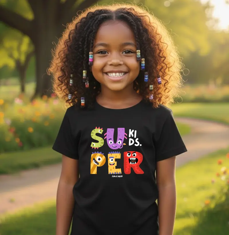 Camiseta Infantil Super Kids (Super Crianças)