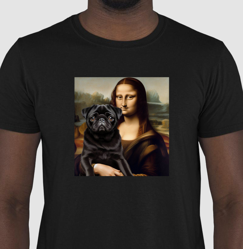 Pug Black e a Mona