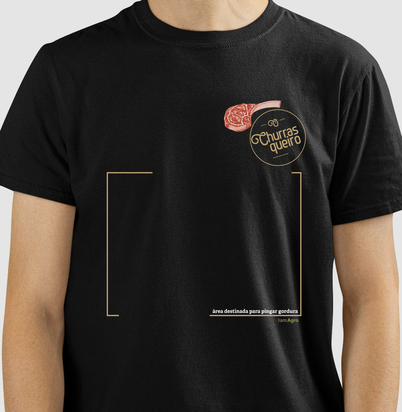 Camiseta O churrasqueiro Agro