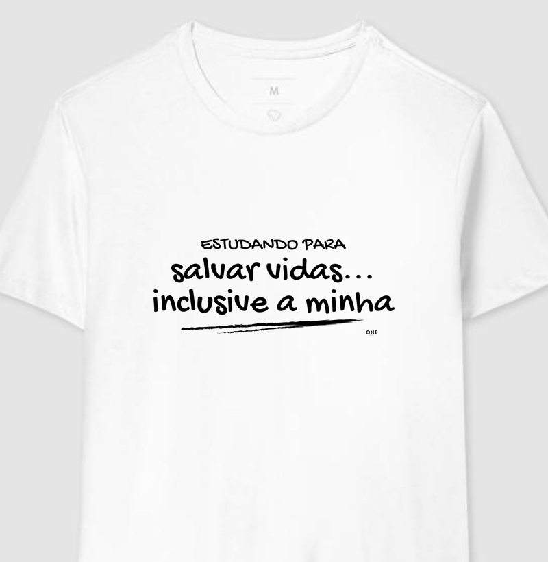 Estudando para salvar vidas... Inclusive a minha