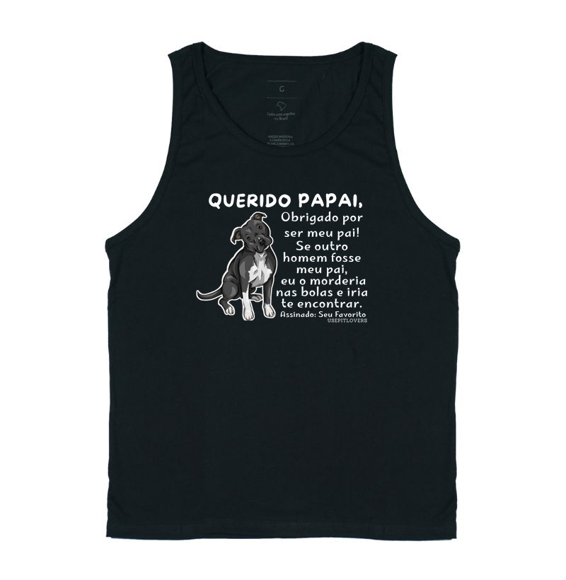 Querido papai, Obrigado por ser meu pai! Se outro homem fosse meu pai,  eu o morderia nas bolas e iria te encontrar.  Assinado: Seu Favorito