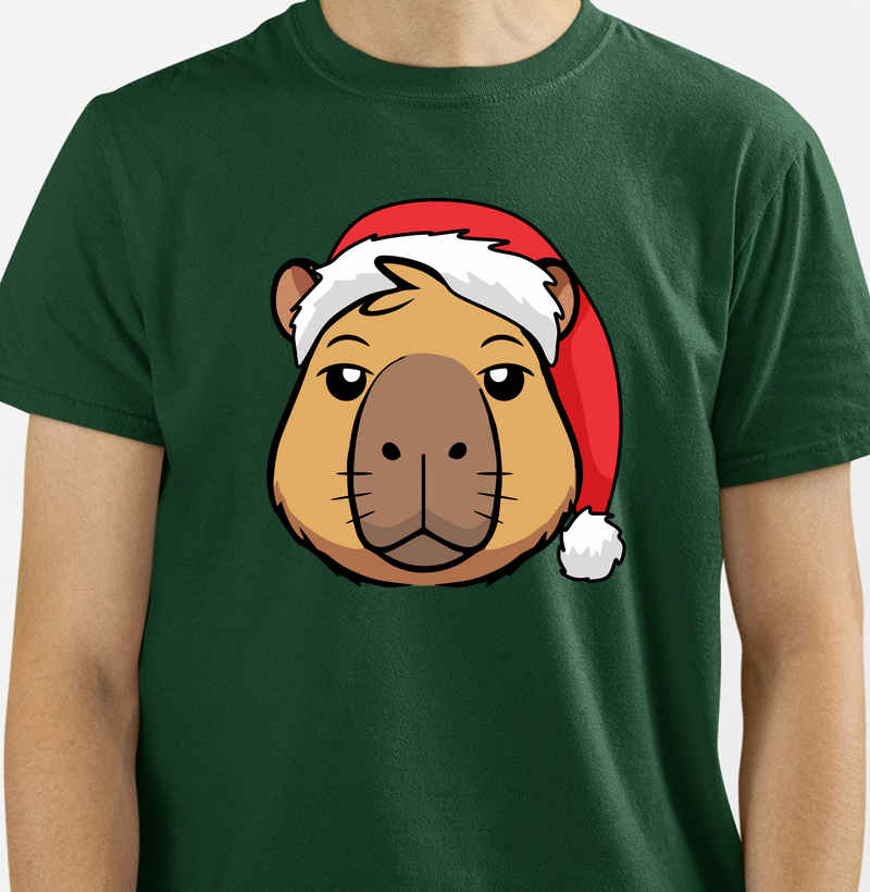 Camiseta Capivara Noel