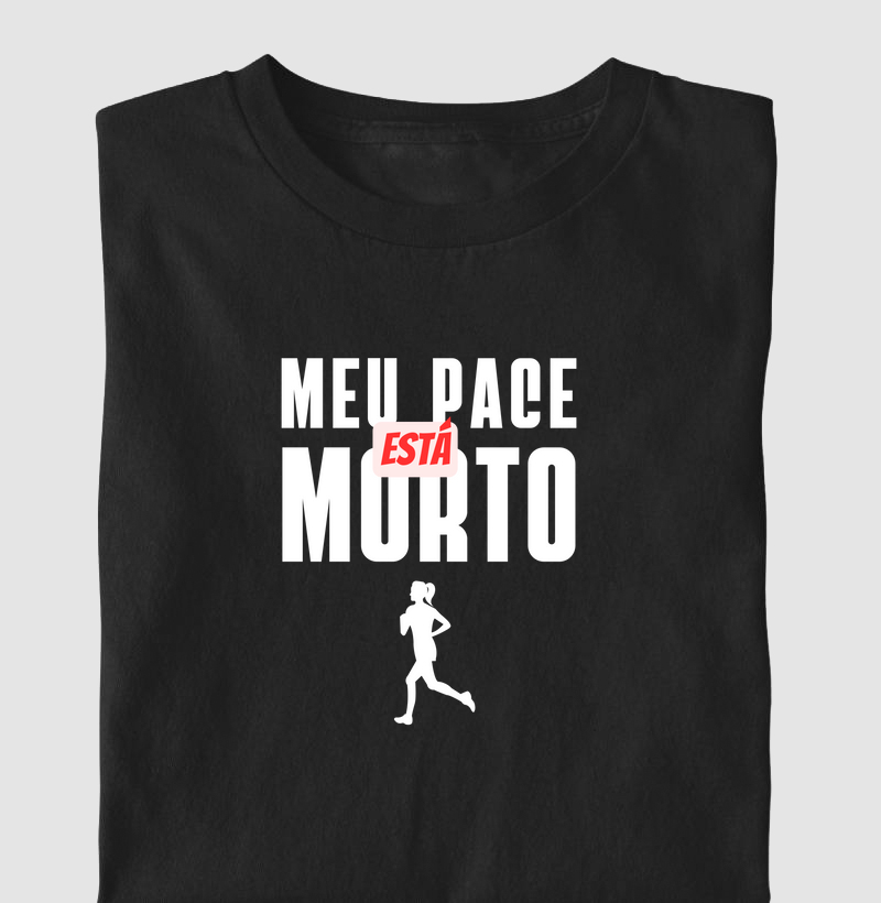 Meu pace está morto - silhueta mulher