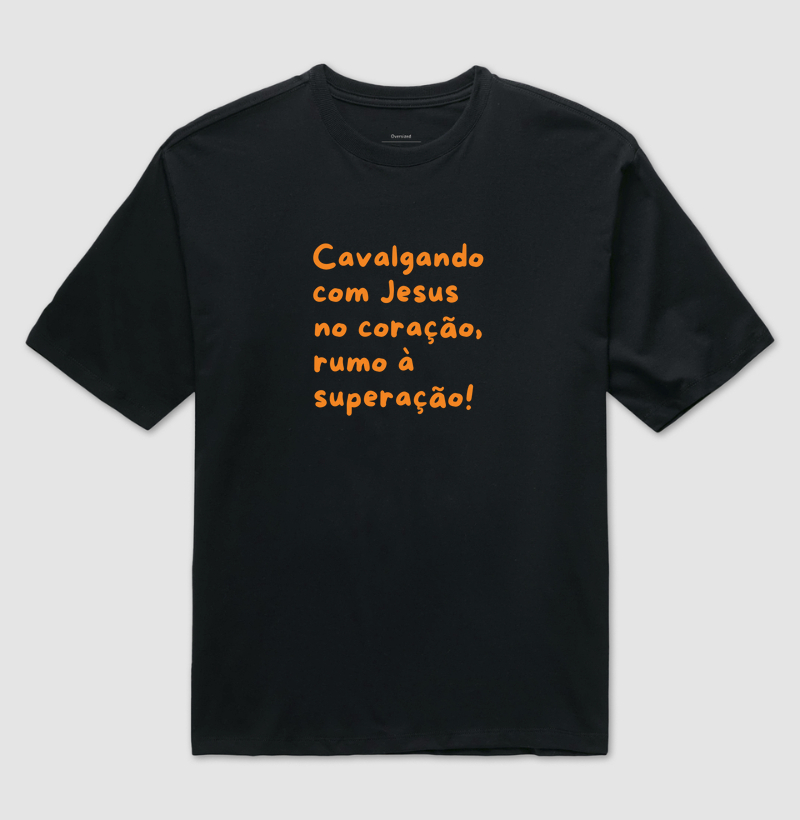 Cavalgando com Jesus no coração, rumo à superação!