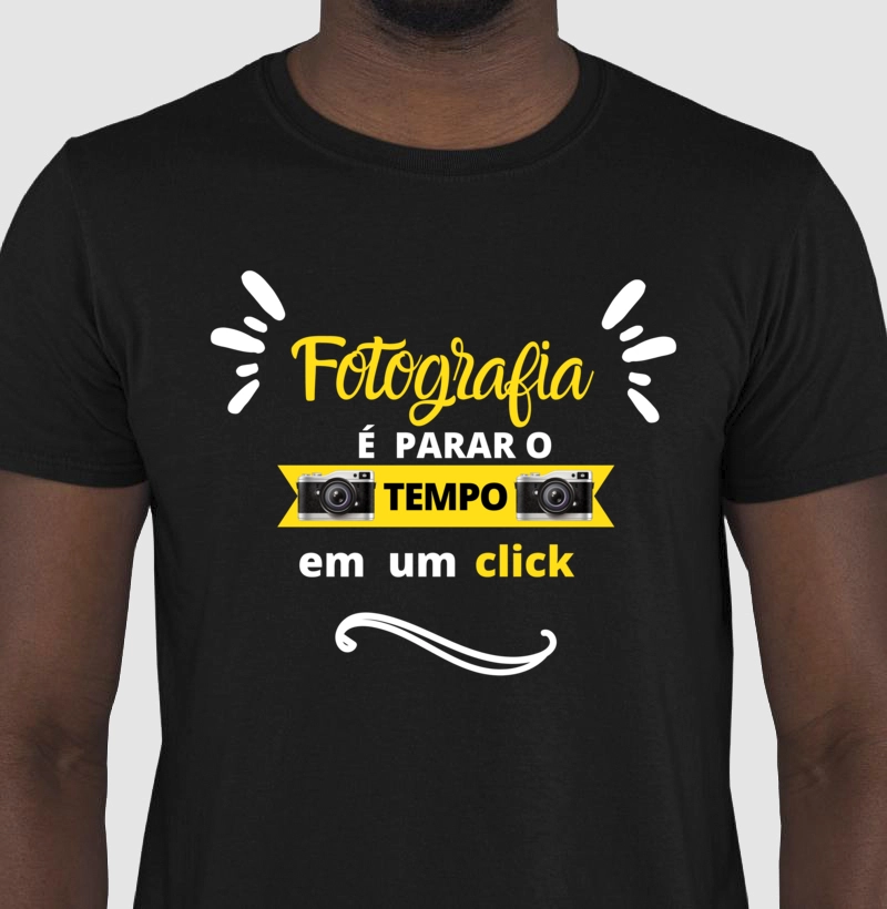 CAMISETA  Fotografia é ...