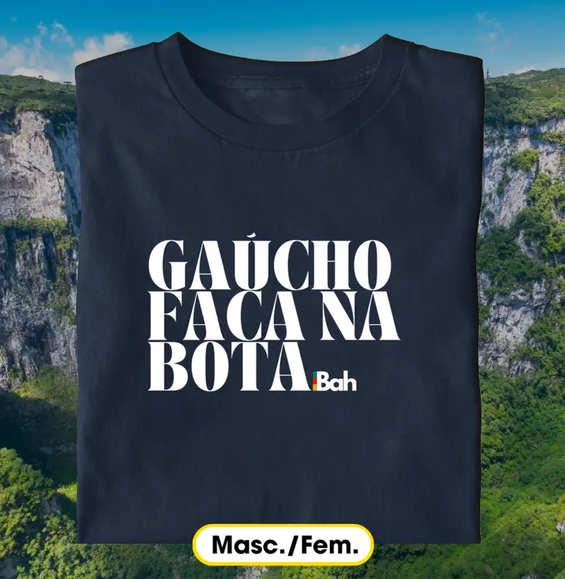 Gaúcho faca na bota