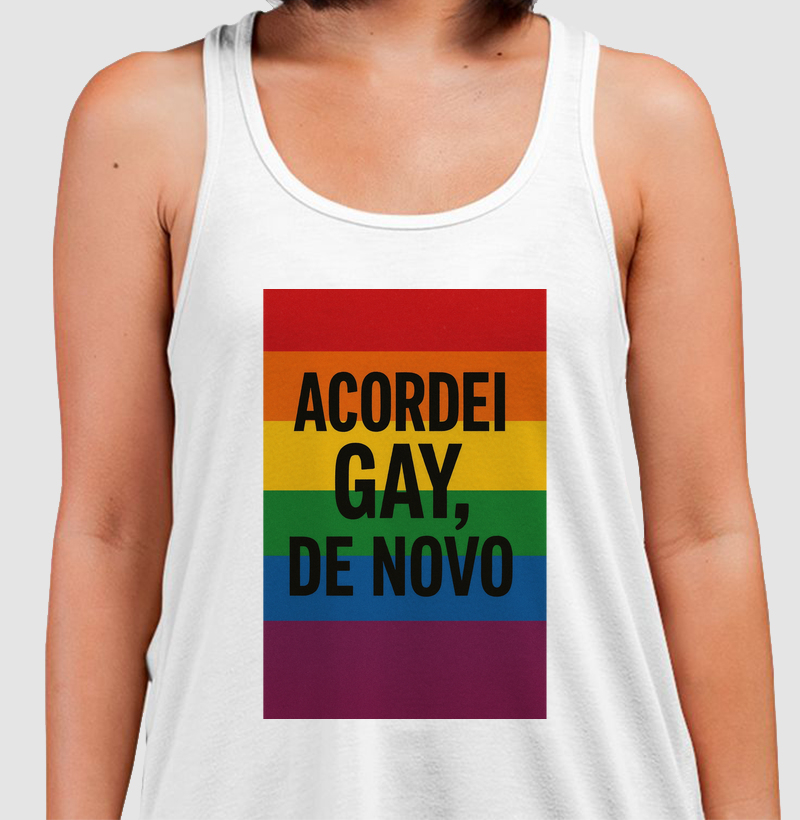Acordei, de novo
