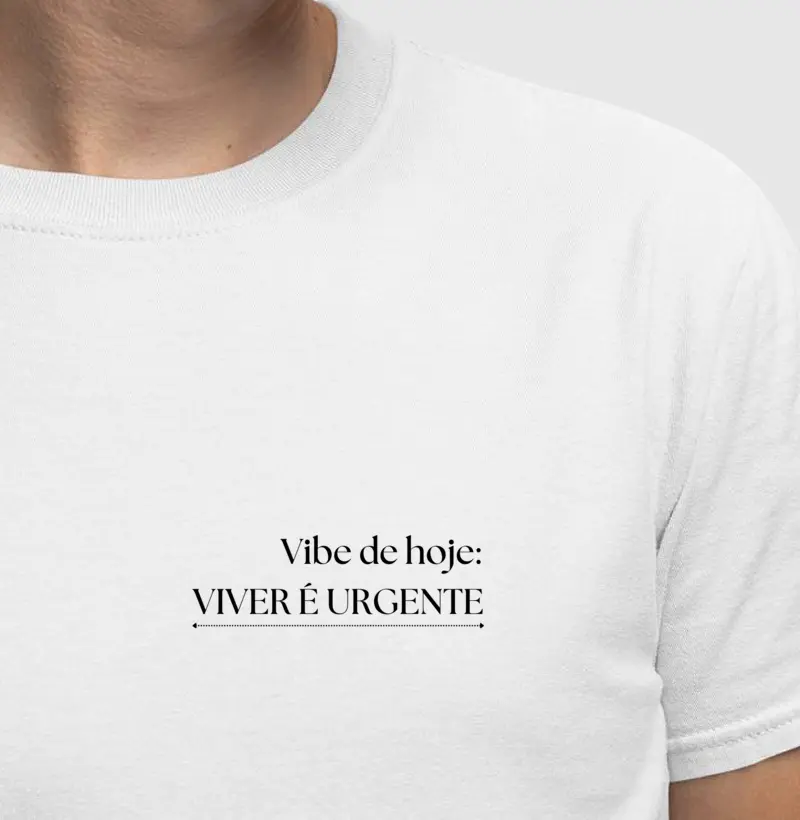 'Vibe de Hoje: Viver é Urgente' 
