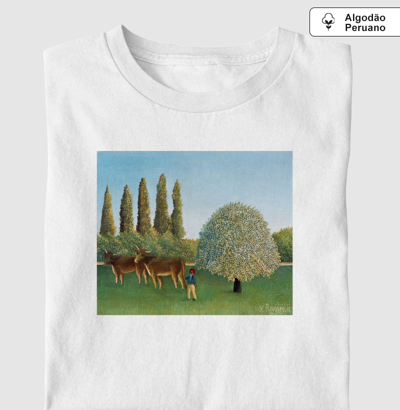 Henri Rousseau's Meadowland (The Pasture) (1910)