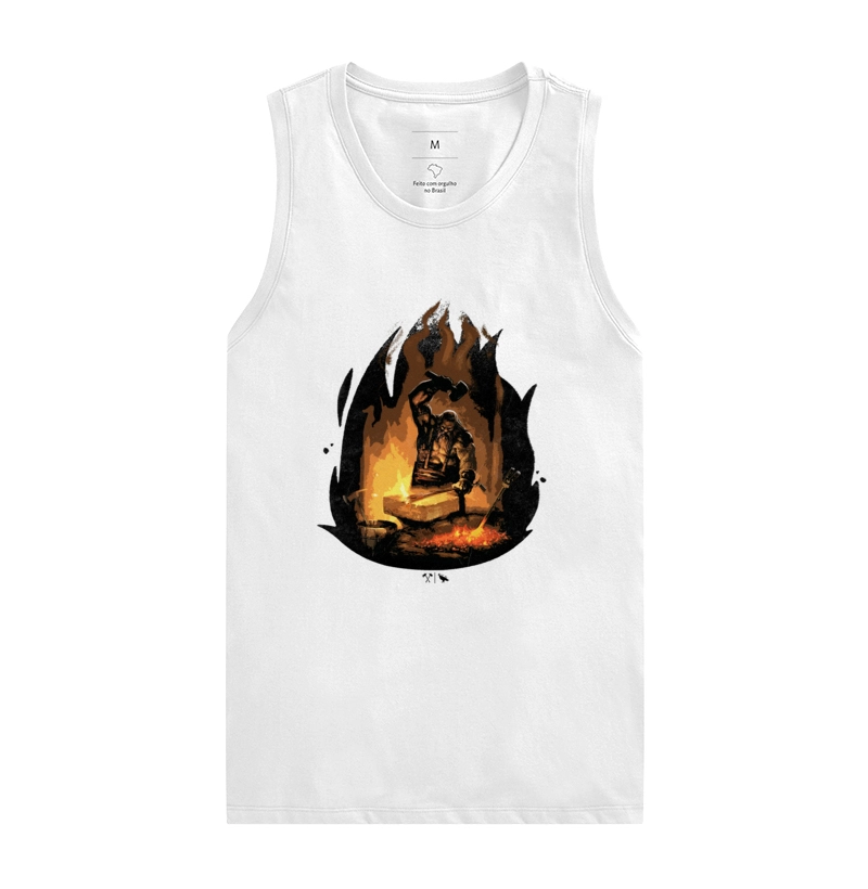 Hefesto Camiseta forjando a Halligan