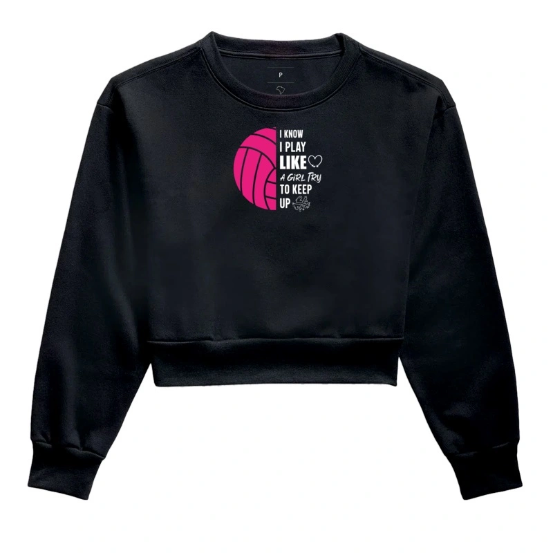 Moletom Cropped Like a Girl VB