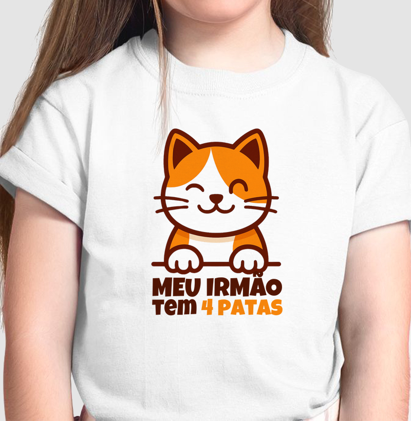 Meu irmão tem 4 patas.