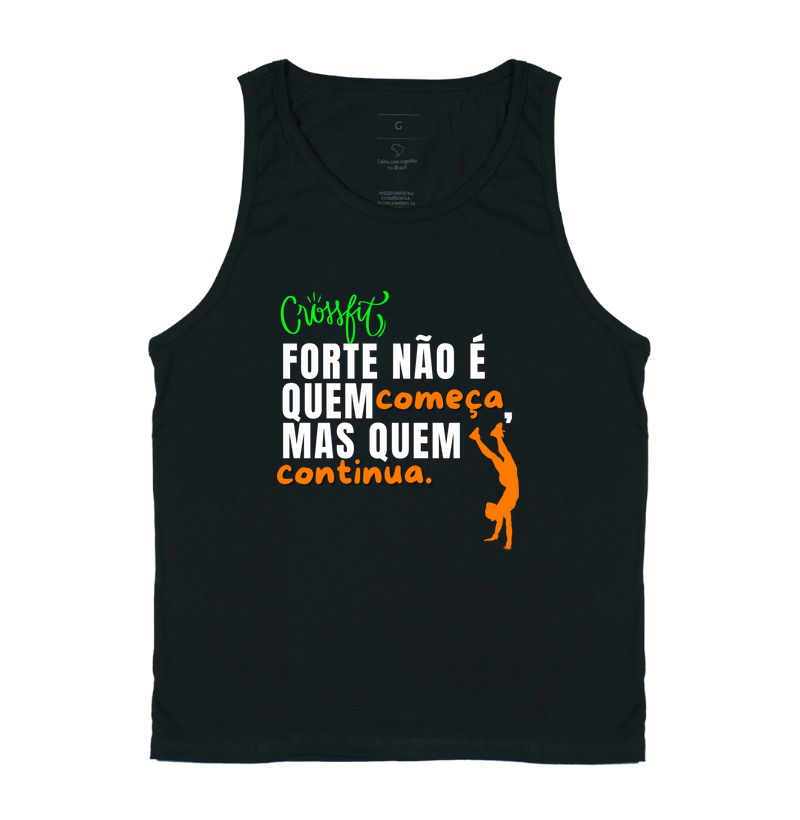 Forte é quem continua