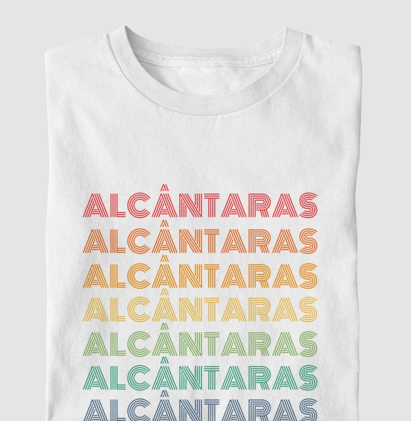 Alcântaras Letreiro Retrô