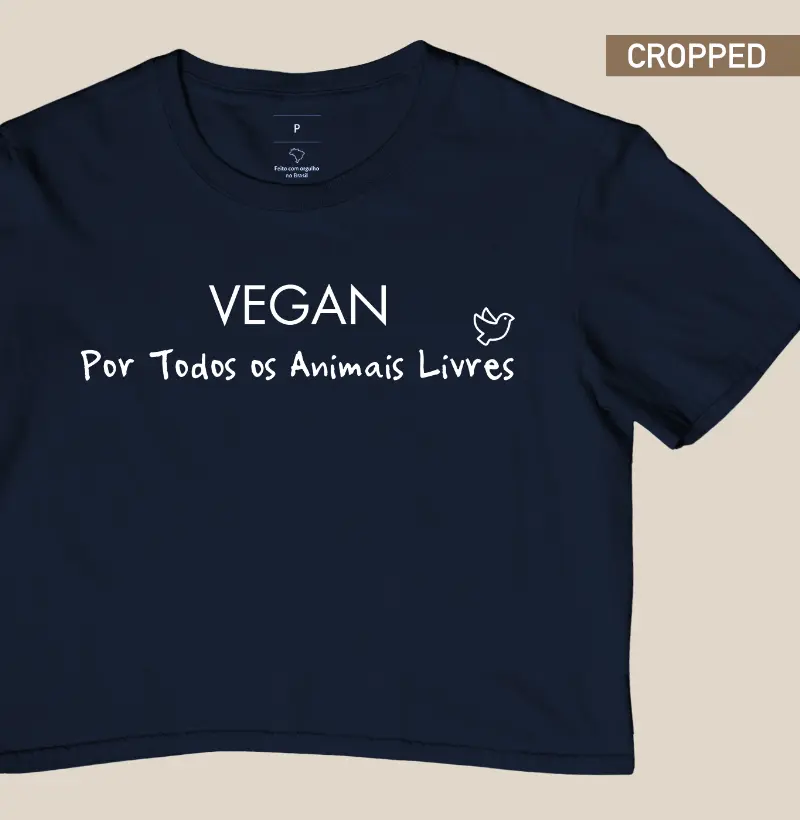 Vegan Por Todos os Animais Livres - Pássaro (cropped)