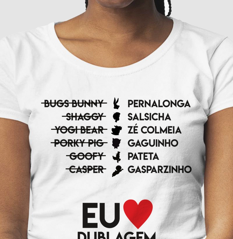 Versão Brasileira - Personagens