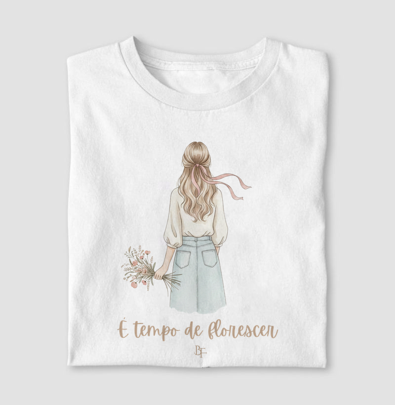 É tempo de florescer
