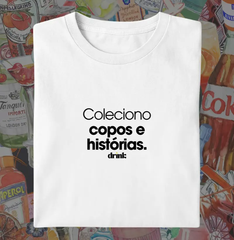 Coleciono copos e histórias