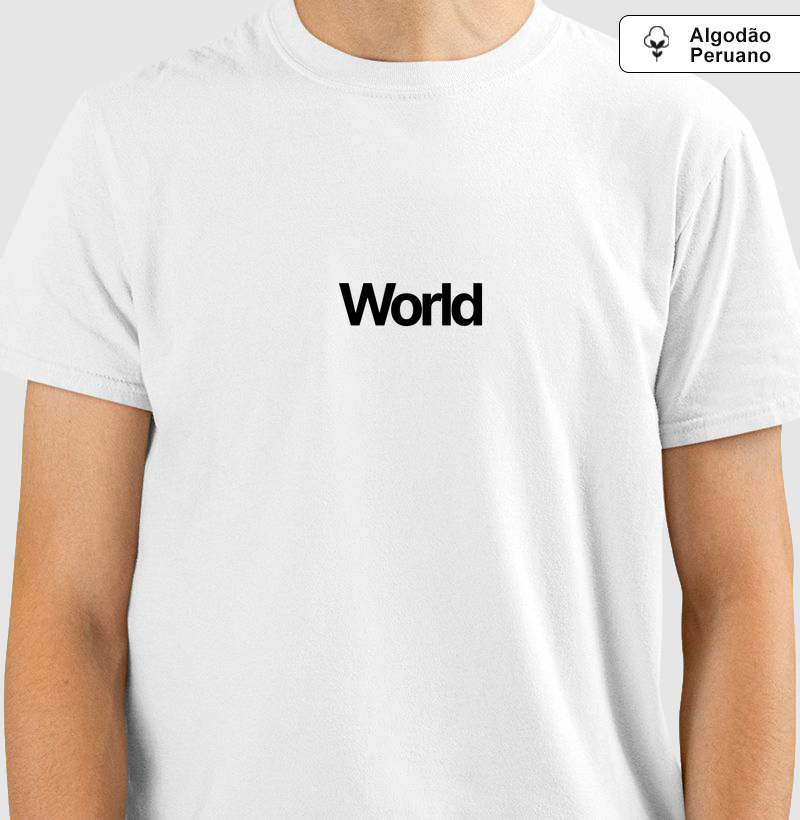 Camiseta Peruana Branca